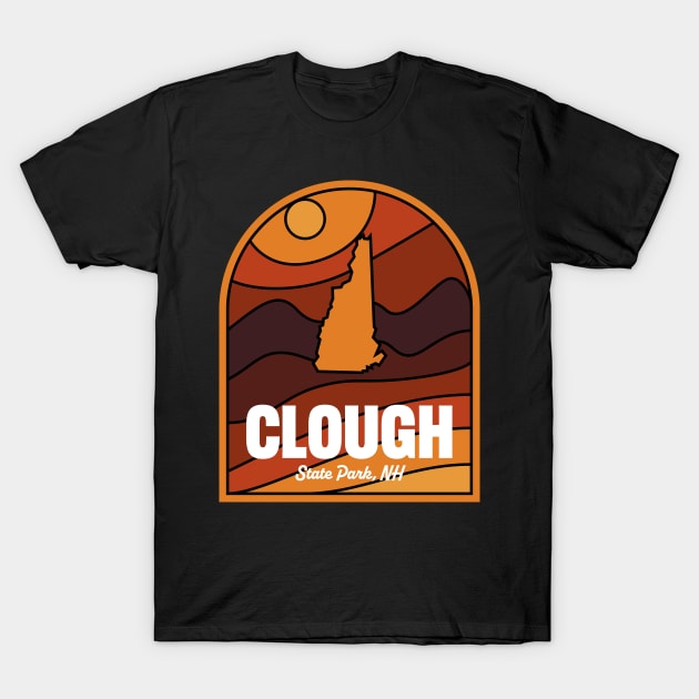 Clough State Park New Hampshire T-Shirt by HalpinDesign